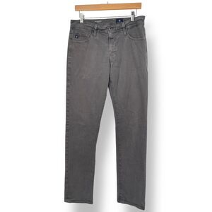 Adriano Goldschmied AG Men's The Graduate Tailored Leg Gray Pants Jeans 31x34